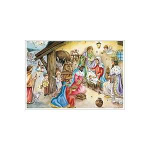  Presenting Gifts at the Manger Advent Calendar ~ Germany 