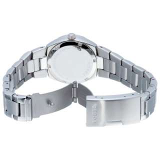 NEW Fossil Womens Glitz Stainless Steel Silver Crystal Quartz Watch 