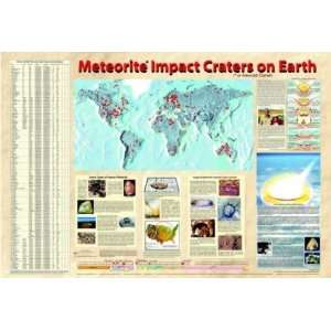  Meteorite Impact Craters on Earth w Meteorite Office 