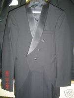 BLACK tuxedo tailcoat/tails 42S BRAND NEW  