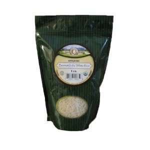 Basmati India White Rice ORGANIC (1LB.):  Grocery & Gourmet 