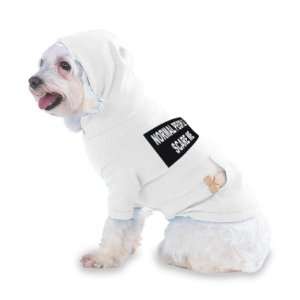 NORMAL PEOPLE SCARE ME Hooded (Hoody) T Shirt with pocket for your Dog 