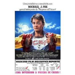 Wolf Poster Movie Spanish 27 x 40 Inches   69cm x 102cm Michael J. Fox 