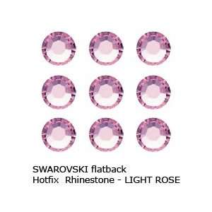 Swarovski Crystal Hotfix Flatback RHINESTONE #2028 Xilion Rose ss20 Lt 