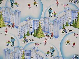 Henry Glass Christmas Fabric WINTER WONDERLAND  yards  