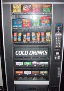 National Vendors 474 Combination Snack/Soda/Candy Machine  