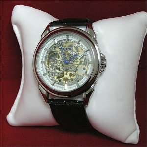    GOER Classical Mechanical Auto Winding Wrist Watch 