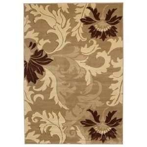  Mossa Collection Cannes Beige 27x74 Area Rug