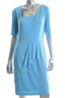 Donna Ricco New York Blue Versatile Dress BHFO Sale 12  