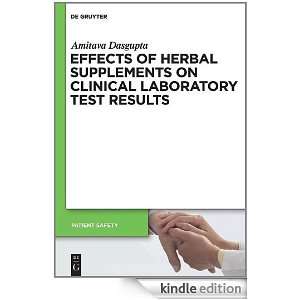 Effects of Herbal Supplements on Clinical Laboratory Test Results 