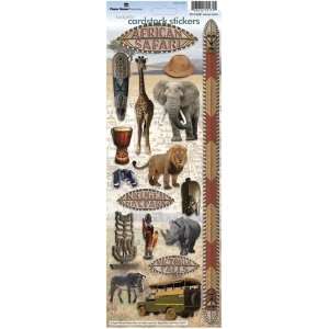   House Travel Cardstock Stickers, African Safari: Arts, Crafts & Sewing
