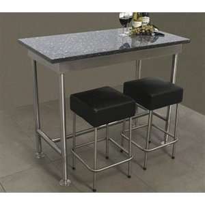 TB 3010RE 120 Stainless Steel Solid Surface Table  