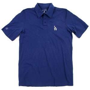  Los Angeles Dodgers Agile Garment Washed Polo by Antigua 