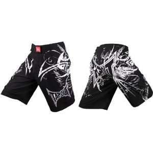  TapouT youth Darkside Fight Shorts (black), Size 18 