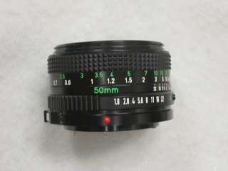 Canon Lens FD 50mm 11.8 With case and lens filter  