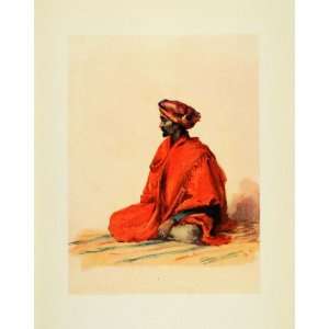  1914 Print India Mohammedan Muslim Religion Costume Turban 