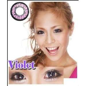  Colored Cosmetic Lens in Super Angel Violet Purple Beauty