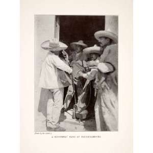  1928 Print Mexico Minstrels Band Aguascalientes Music 