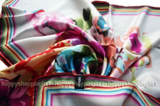 2011 Soft Elegant Brand Handmade 100% Twill Silk Scarf JSFCTW56 