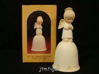 bb Precious Moments Angel RARE 1981 Dated Bell  