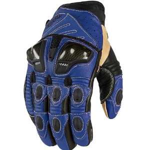  ICON OVERLORD GLOVE   SHORT (LARGE) (BLUE) Automotive