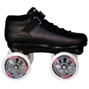  Riedell Carrera QuadLine TRAINER 100 Speed Skates   Size 4 