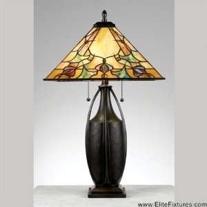  Quoizel Lighting Westwind Tiffany Table Lamp: Home 