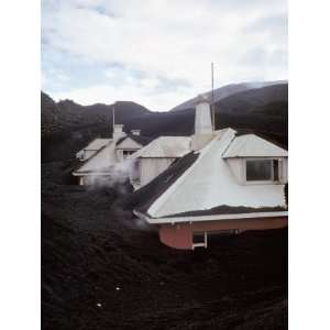  Homes Buried by Volcanic Ashes in Westman Islands, Iceland 
