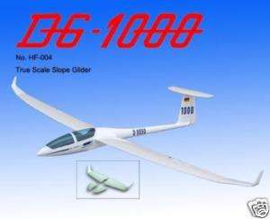 DG1000 2.6M Scale Slope Glider ARF  
