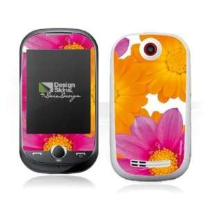   Skins for Samsung S3650 Corby   Flower Power Design Folie: Electronics