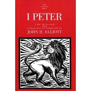  1 Peter (The Anchor Yale Bible Commentaries) [Paperback 