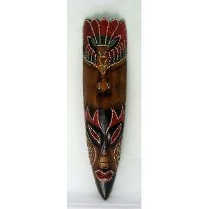  Hand Carved Balinese Dance Mask   Fair Trade Item