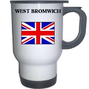  UK/England   WEST BROMWICH White Stainless Steel Mug 