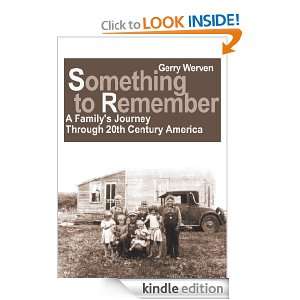   Through 20th Century America Gerry Werven  Kindle Store