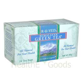 Himalayan Green Tea 24 bags by Ayush Herbs  