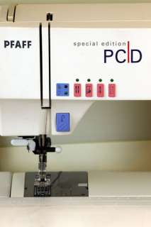 Pfaff Creative 7570 Sewing Machine/Embroidery Attach/PC Designer 