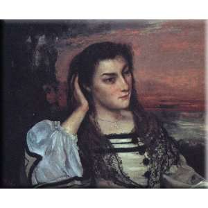   Borreau 16x13 Streched Canvas Art by Courbet, Gustave