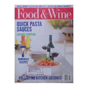   Food & Wine Magazine (Food & Wine, February 1996) Dana Cowin Books
