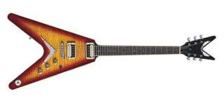  Dean V 79 Electric Guitar, Set Neck, Cherry Sunburst 