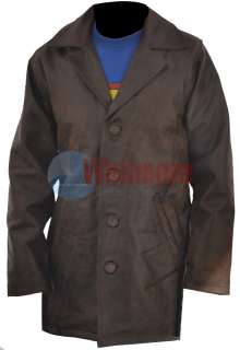 Supernatural TV Series Dean Winchester Long Leather Coat  