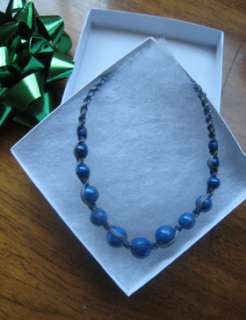 Chan Luu Delicate Lapis Lazuli Necklace Braided, Pretty & New  
