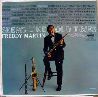 FREDDY MARTIN seems like old times LP vinyl T 1486 VG+  