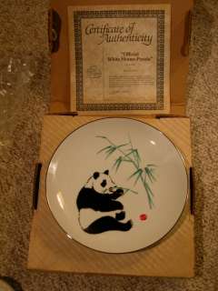 Bogdan Grom “Official White House Panda” Collector Plate  