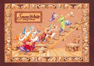 Japan Jigsaw Puzzle Tenyo Disney Snow White Dwarfs #831  