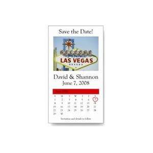    MAGL16   Save the Date Las Vegas Wedding Magnets