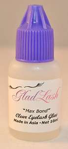 Glad Lashs Own Eyelash Extension Clear Max Bond Adhesive Glue  