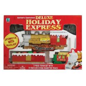  Seasonal Vision Deluxe Holiday Express Train: Toys & Games