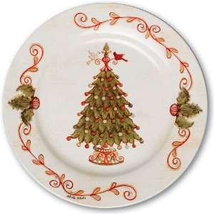  Holiday Trimmings Dinner Plate Set: Kitchen & Dining