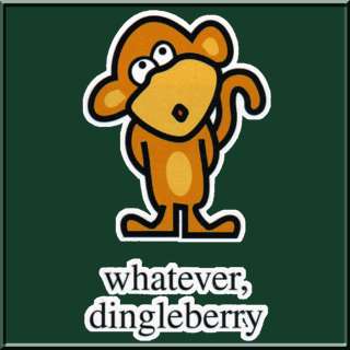Chimp Whatever Dingleberry Monkey HOODIE S XL,2X,3X,4X  