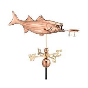  Good Directions Standard Size Weathervanes Bass with Lure 